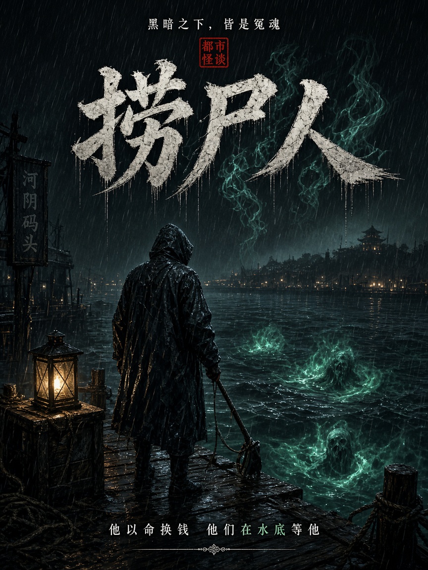 小说排行榜配图：捞尸人